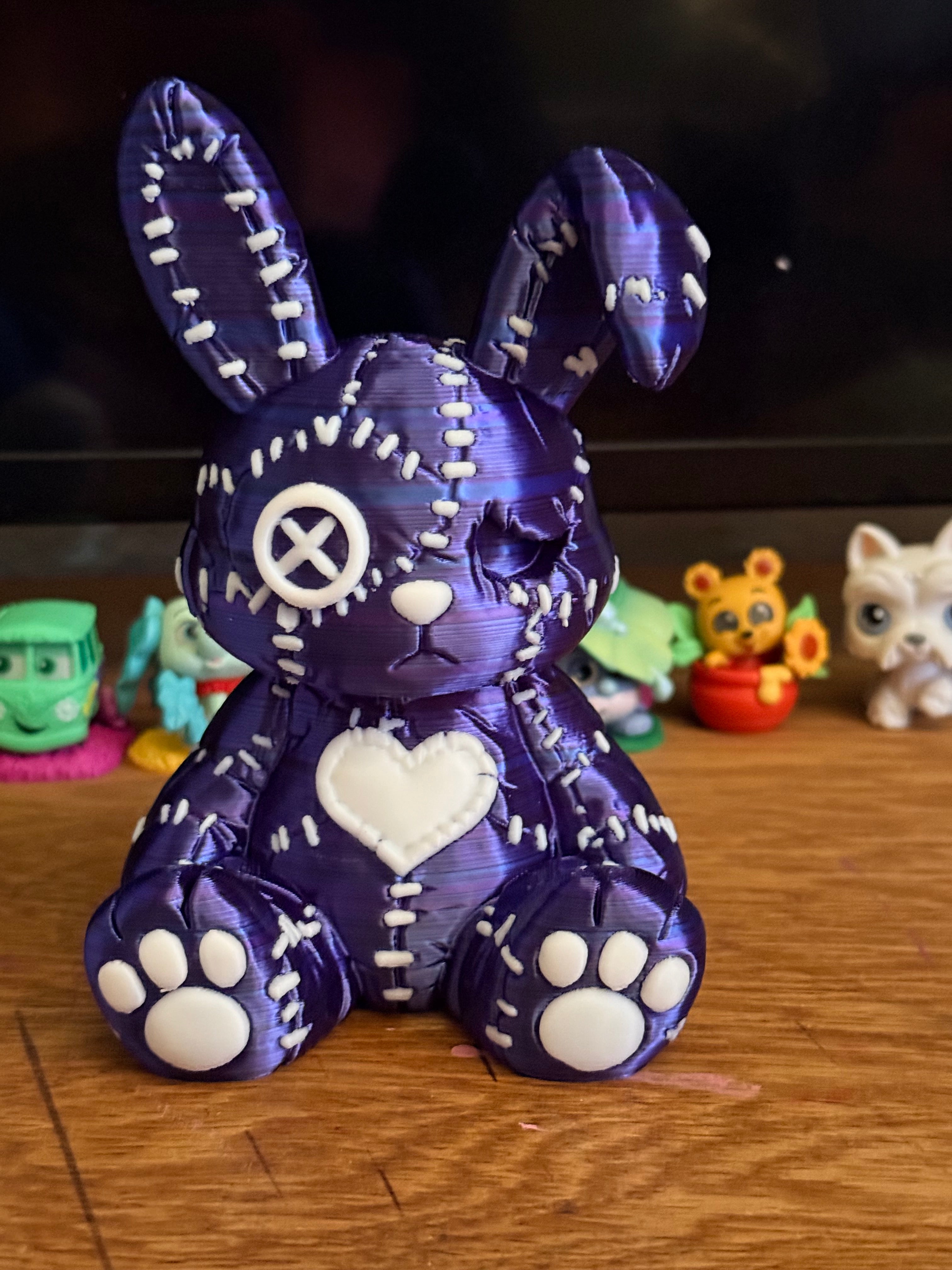 3D printed withered bunny