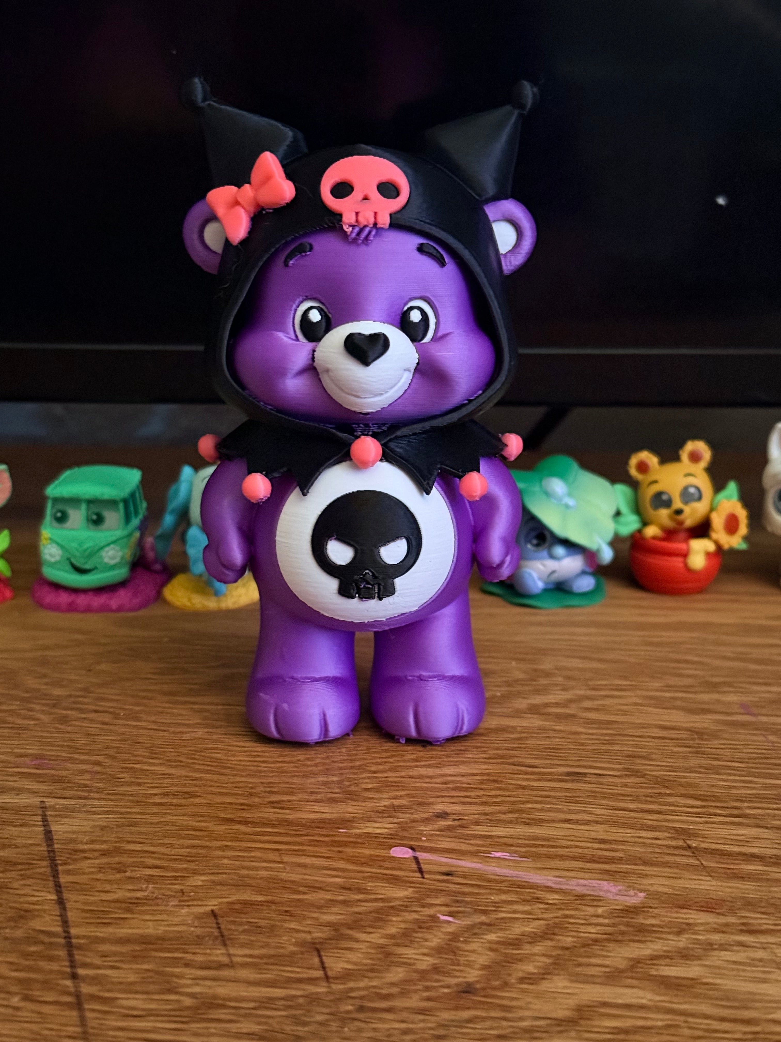 3D printed carebear kuromi