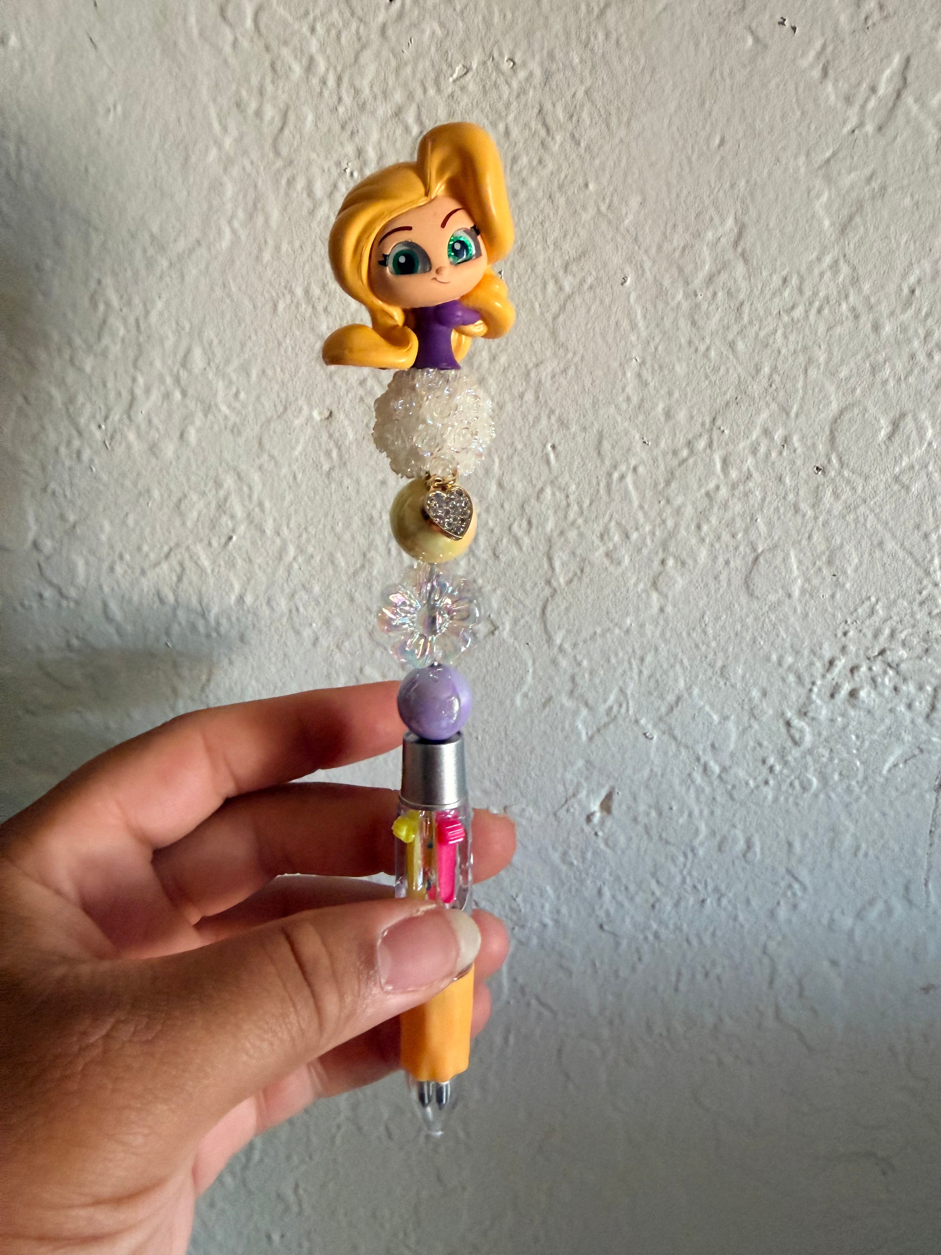Rapunzel multicolor pen
