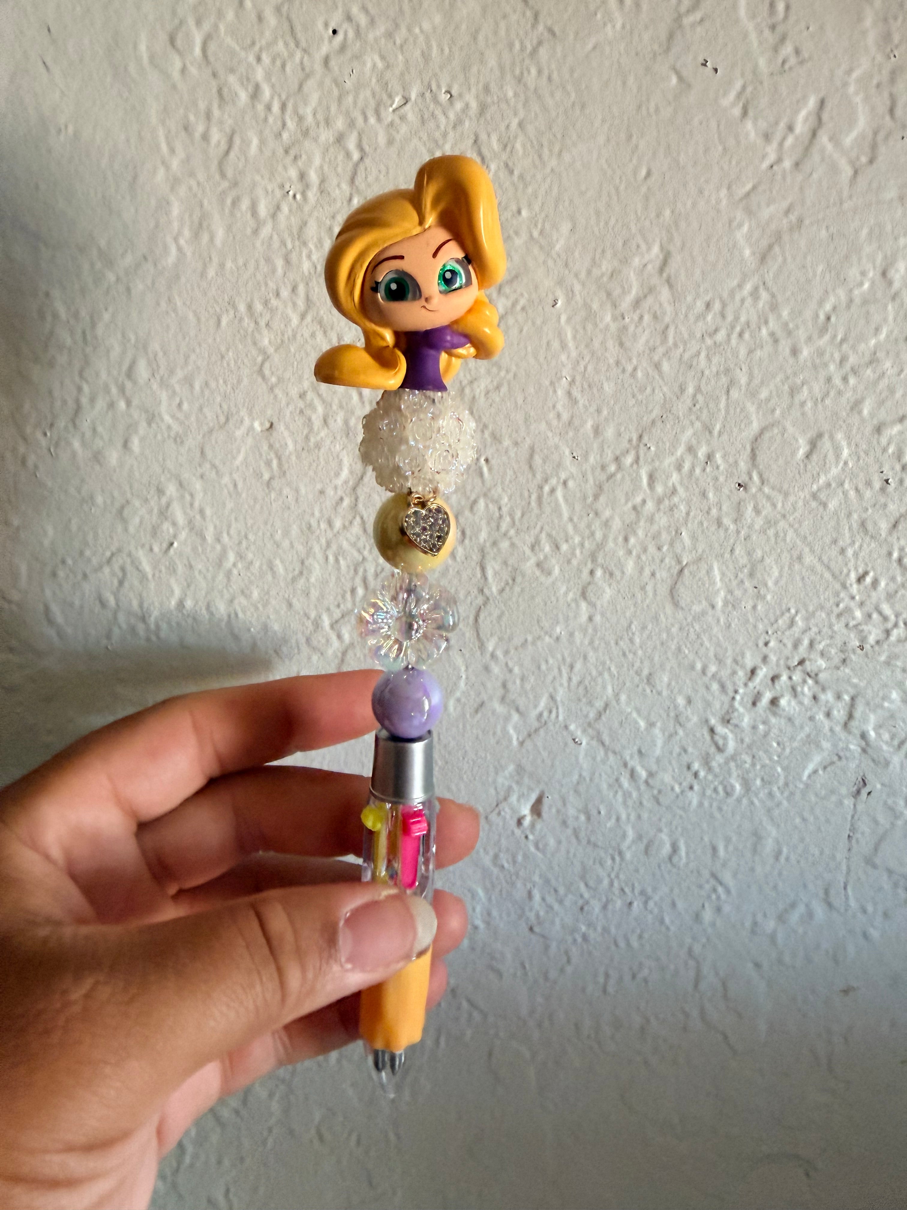 Rapunzel multicolor pen