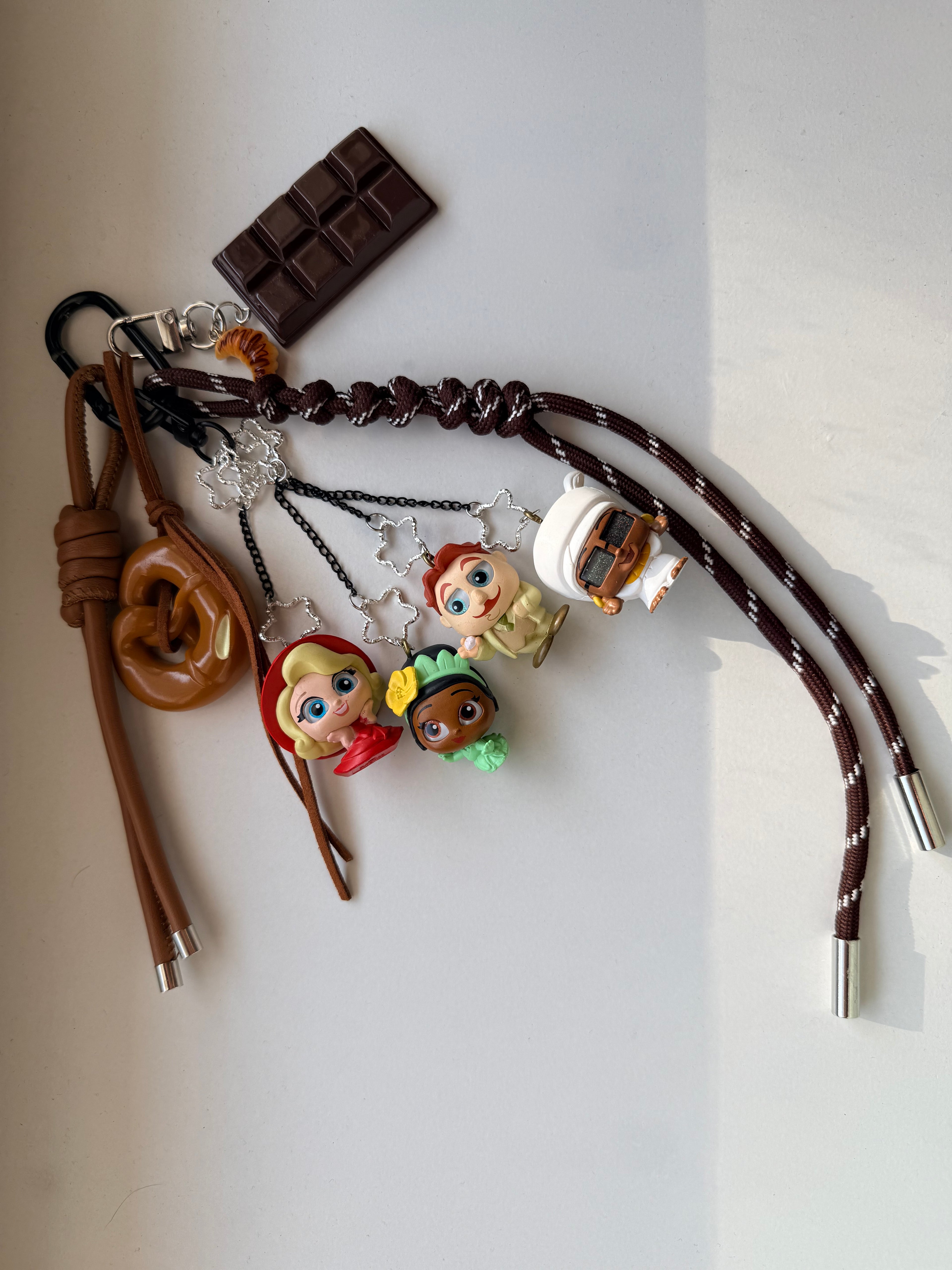 Princess and the frog keychain